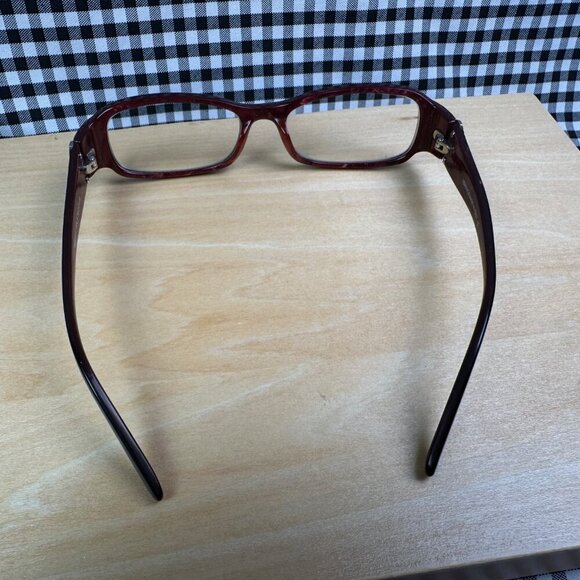 Versace Made in Italy MOD 3111 Rectangle Logo Eyeglasses Frames Black - Picture 6 of 6